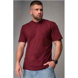 Мужская футболка больших размеров c V-вырезом Happyfox