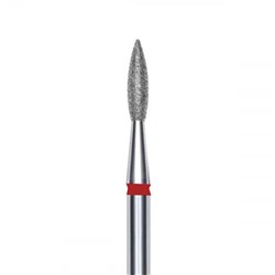 Staleks (Сталекс) Фреза алмазная / Expert FA11R016/8 пламя острое 1,6 мм, красная, 1 шт. 22794