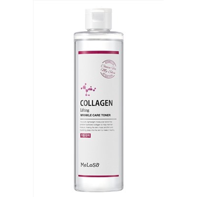 MeLoSo Тонер для лица с коллагеном / Collagen Lifting Wrinkle Care Toner, 300 мл KRISTALLER, 1111112