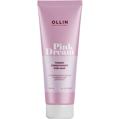 OLLIN PINK DREAM Тонирующий розовый кондиционер для волос 250 мл
