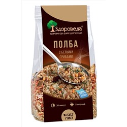 Полба с белыми грибами и овощами 250г ЭКОПРОДУКТЫ, 1184739