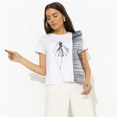 Футболка с объемным декором, Завоюй меня