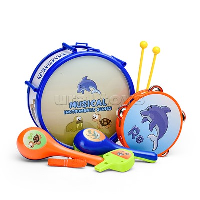 Набор музыкальных инструментов "Веселись и играй-3" в пакете