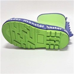 80-500E зел Сапоги резиновые для мальчиков (26-31)/12