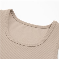 Топ спортивный женский MINAKU, бежевый, размер 44