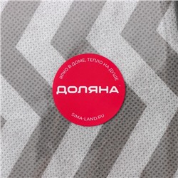 Органайзер для хранения белья «Зигзаг», 8 ячеек, 32×24×12 см, серый