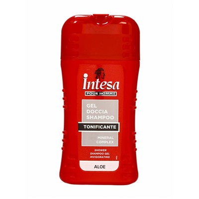 Шампунь-гель для душа INTESA Aloe and Mineral Complex, универсальный, 250 мл