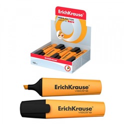 Текстовыделитель  VisioLine® Неон  V-12 0,6-5,2мм оранжевый 32499 ErichKrause