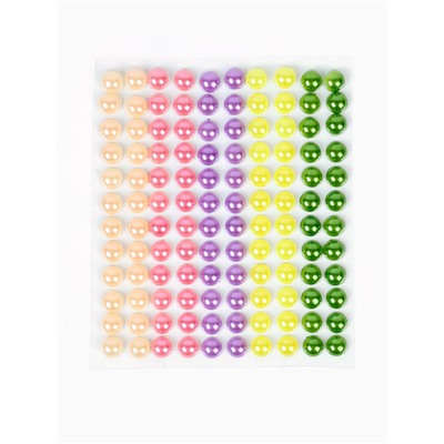 Аппликация бусинами «Единорожка», 180×250 мм, набор для творчества