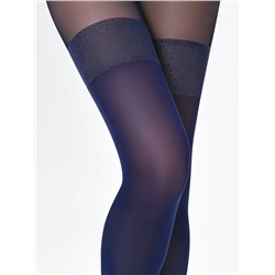 Minimi Колготки NUANCE LUREX 70 #2 (имитация чулок широкий люрекс)