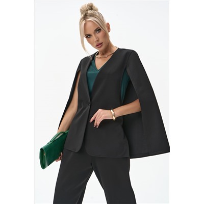 Жакет – кейп (чёрный)