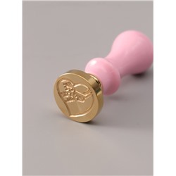 Подарочный набор для сургучной печати «Сердечко», печать, ручка, сургуч, 12.5×10×3.6 см