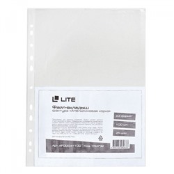 Мультифора(обл. для док-тов)  А4 100 шт/уп. 25 мкм апельсиновая корка AF0004T100 LITE