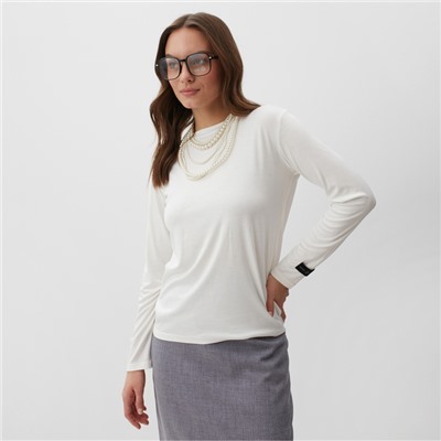 Лонгслив женский MIST, Base, размер onesize, молочный