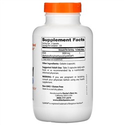 Doctor's Best, МСМ с OptiMSM, 1000 мг, 360 капсул