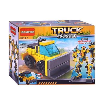 Конструктор "Строительная техника" в коробке