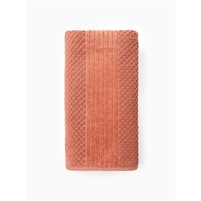 Полотенце махровое LoveLife «Атакама» 70×130 см, коричневое, 100% хлопок, 500 г/м²