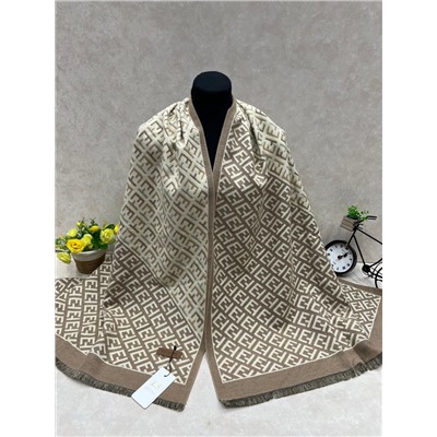 Мягкий палантин из кашемира мультицвет