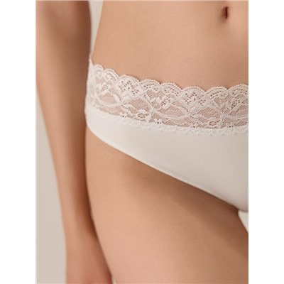 Трусы CONTE LACE WAIST LB 2479 Трусы «бикини» из хлопка с кружевом женские