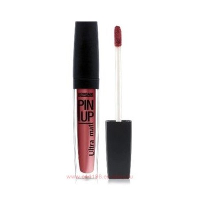 LUXVISAGE Блеск для губ Pin Up Ultra Matt тон 34 Vintage rose 5 мл