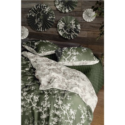 КПБ поплин Mia Cara Dolce Vita рис. 36036-2/36036-4/37080-8 Chinoiserie verde
