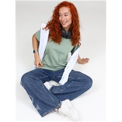 Футболка "Амелия" (Оливковый)