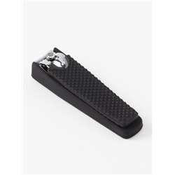 Кусачки книпсер маникюрные, 6.2×1.7 см, цвет чёрный, серебристый