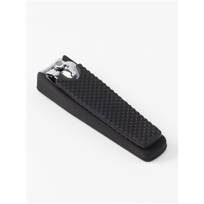 Кусачки книпсер маникюрные, 6.2×1.7 см, цвет чёрный, серебристый