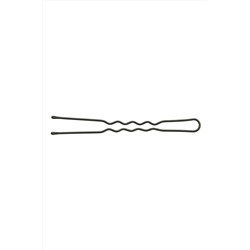 Dewal Beauty Шпильки для волос волна H-60BLACK, 60 мм, черный, 24 шт. KRISTALLER, 1117362