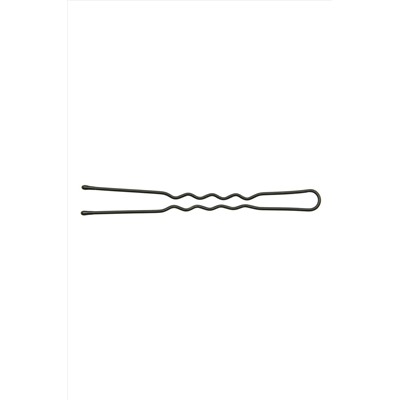 Dewal Beauty Шпильки для волос волна H-60BLACK, 60 мм, черный, 24 шт. KRISTALLER, 1117362