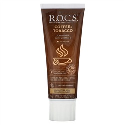 R.O.C.S., зубная паста для удаления следов кофе и табака, 94 г (3,3 унции)