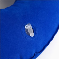 Подушка для путешествий надувная Travel mood, синяя