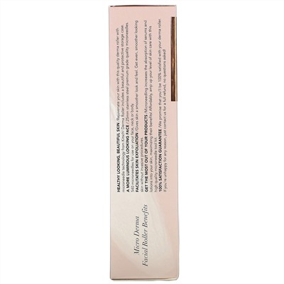 Kitsch, Micro Derma Facial Roller, White, 1 Roller