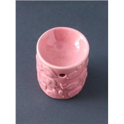 Аромалампа для эфирных масел «Зверята», керамика, розовая, 6.7×6.7×7.5 см