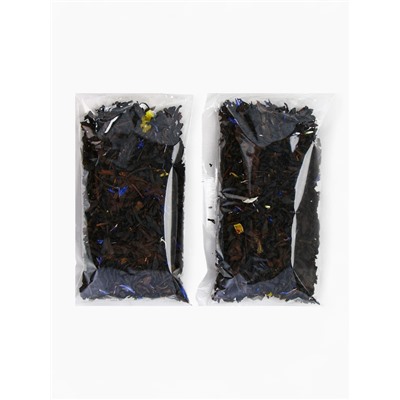 Чай черный «Котик», со вкусом черничный пирог, 50 г