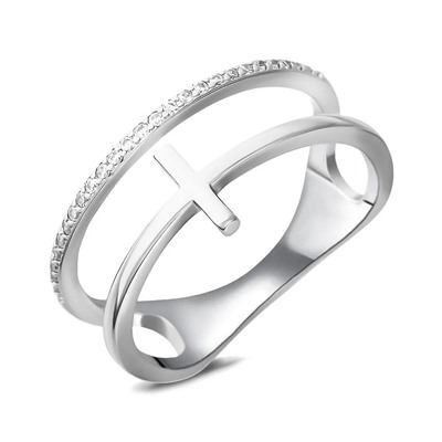 Кольцо, куб.циркон., Z-24315