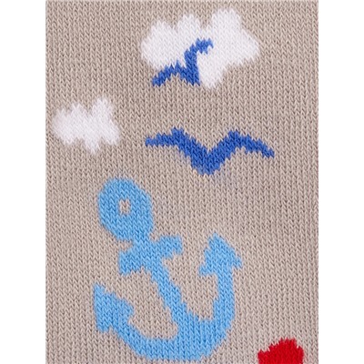 Omsa Колготки OMSA kids Collant 13P64-2 с рисунком (кораблик-якорь)