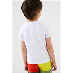 Комплект трикотажный для мальчиков: фуфайка (футболка), шорты PLAYTODAY, 1240655