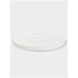 Блюдо для пиццы Magistro White Snow, d=32 см, фарфор, белое