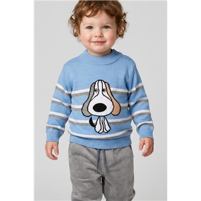 Свитер детский трикотажный для мальчиков PLAYTODAY, 1239728