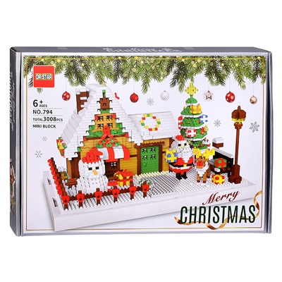 Конструктор "Рождественский дом" 3008 (дет.)