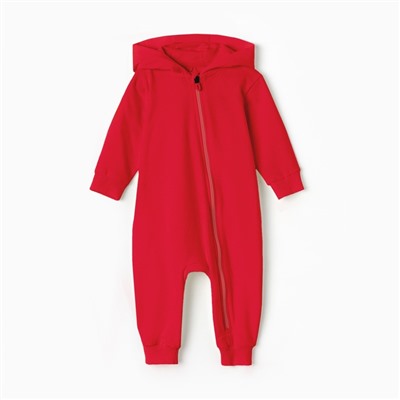 Комбинезон детский MINAKU, рост 92-98 см, красный
