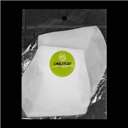 Супинаторы для обуви, амортизирующие, на манжете, силиконовые, 9×9 см, пара, прозрачные