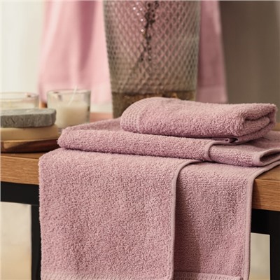Набор махровых полотенец LoveLife Natural lavender, 3 шт.: 70×130.50×80.30×50 см, хлопок 100%