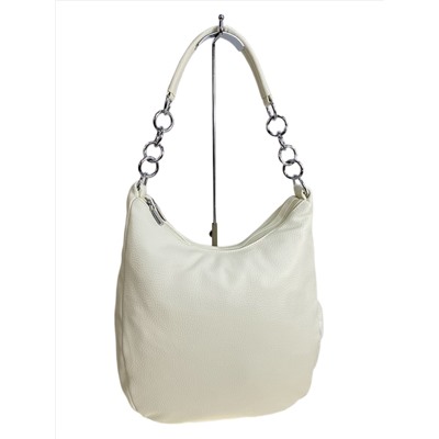 Женская сумка из искусственной кожи, цвет белый