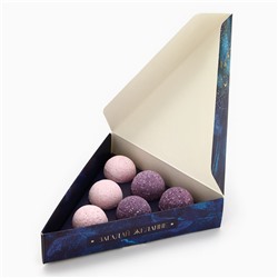 Бомбочки для ванны «Время чудес», 6×20 г, аромат нежная лаванда, Чистое счастье