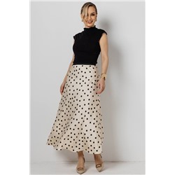 Юбка женская  198/06/Молочный, черный