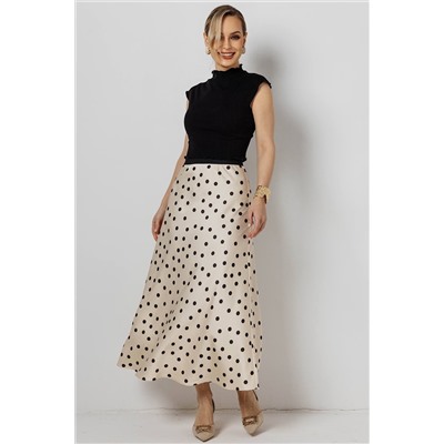 Юбка женская  198/06/Молочный, черный