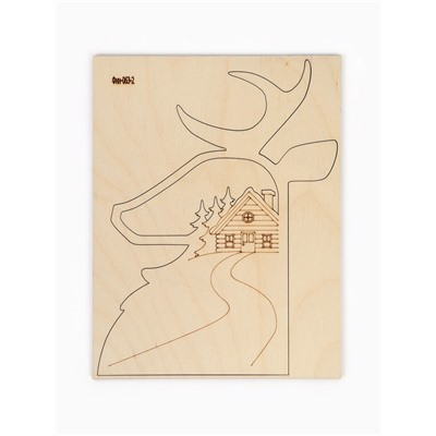 Роспись по дереву, панно 3D «Сказочные моменты», набор для творчества