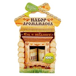 Набор «Ель и эвкалипт» 2 эфирных масла 100% 15 мл